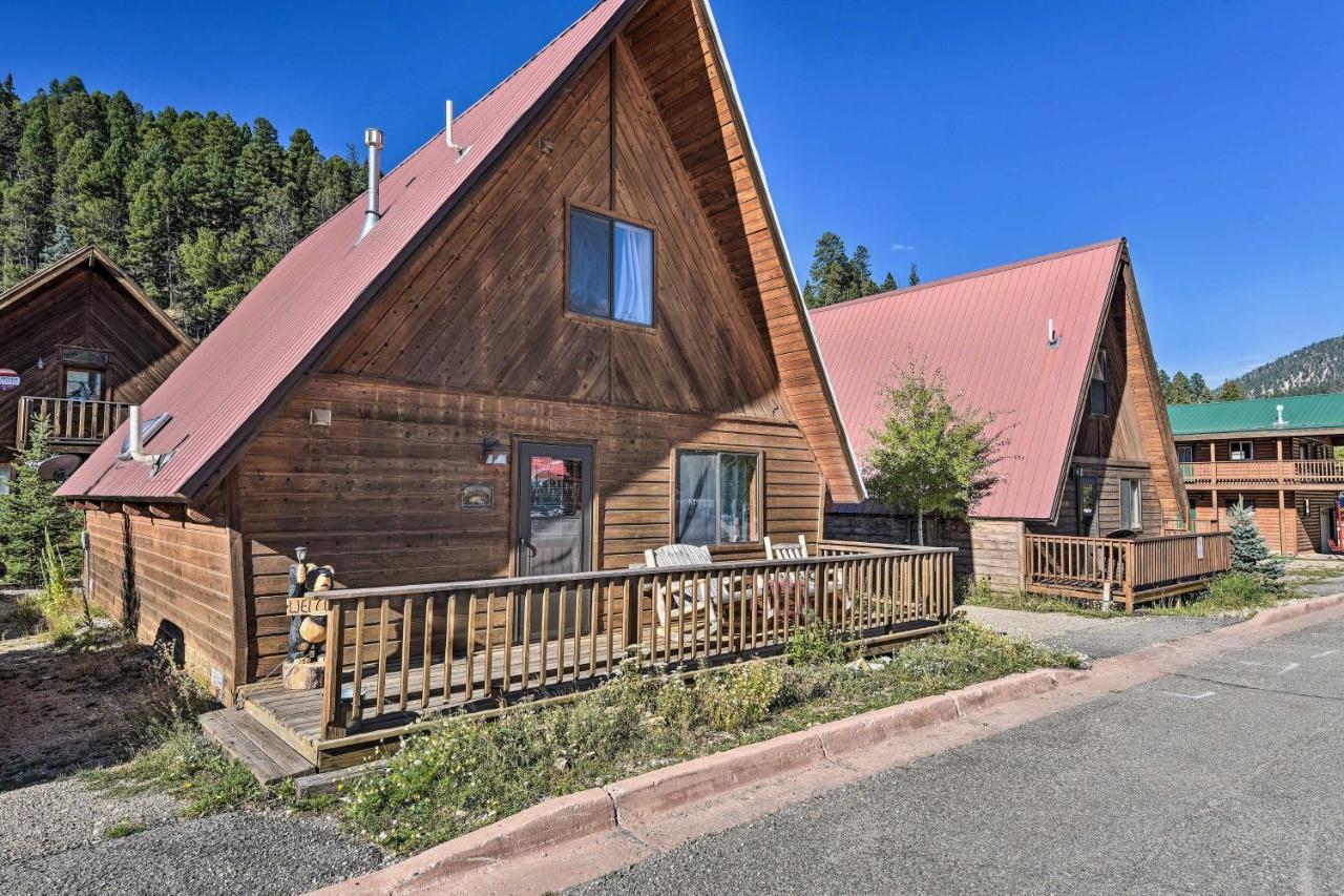 Ski-Inandski-Out Red River Cabin With Mtn Views! Exteriér fotografie